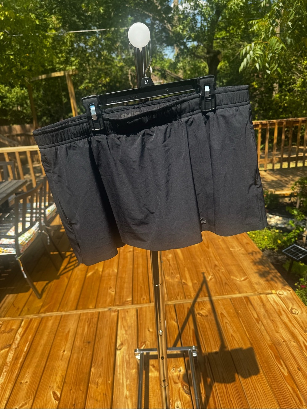 SKIMS Black Mini Skort